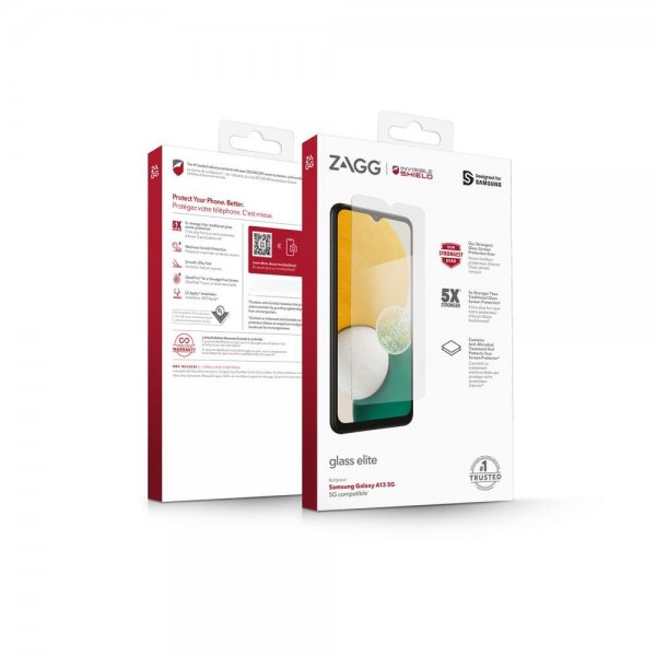 ZAGG InvisibleShield Samsung Galaxy A13 5G Skærmbeskyttelse Glass Elite