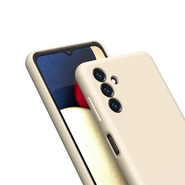 Rvelon Samsung Galaxy A13 4G Cover Silikone Beige
