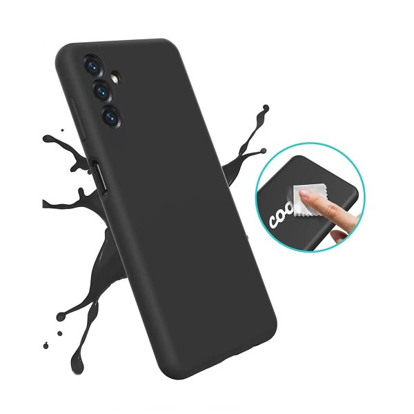 Rvelon Samsung Galaxy A13 4G Cover Silikone Sort