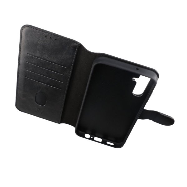 Rvelon Samsung Galaxy A14 Cover Magnetisk Aftageligt Etui Sort