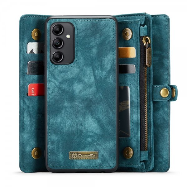 CaseMe Samsung Galaxy A14 Cover 008 Series Aftageligt Cover Petrol