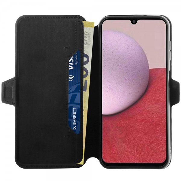 Vivanco Samsung Galaxy A14 Cover Pure Wallet Sort