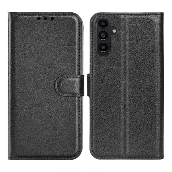 Samsung Galaxy A14 Cover med Stativ Sort