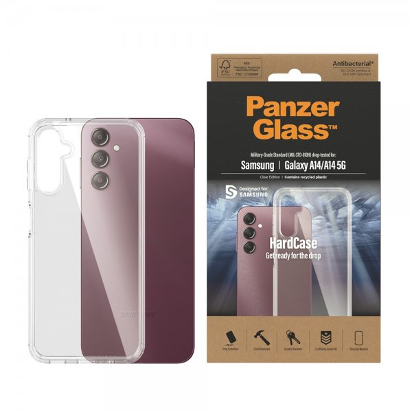 PanzerGlass Samsung Galaxy A14 Cover HardCase Transparent