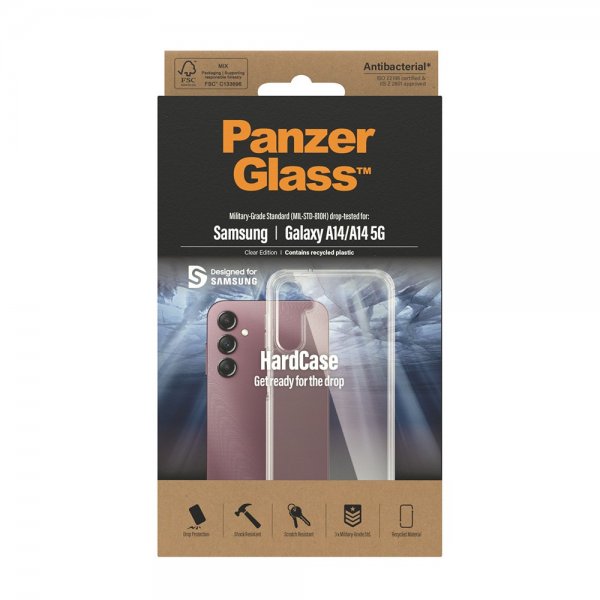 PanzerGlass Samsung Galaxy A14 Cover HardCase Transparent