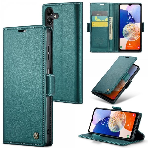 CaseMe Samsung Galaxy A14 Cover 023 Series Grøn