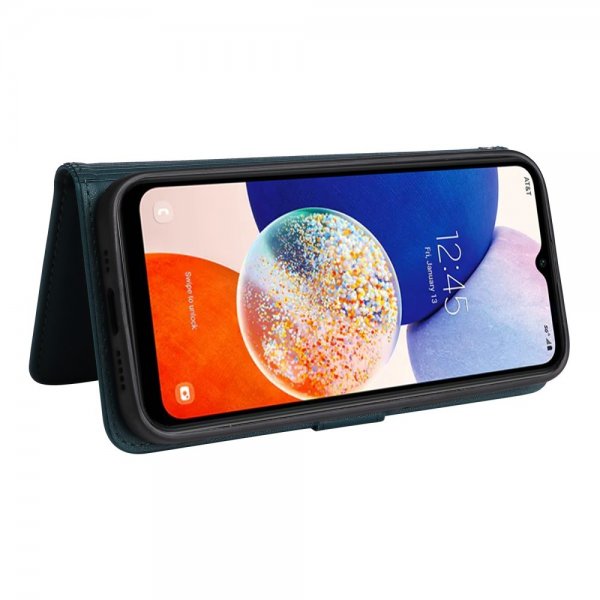 Betopnice Samsung Galaxy A14 Cover med Aftageligt Skal 005 Blå