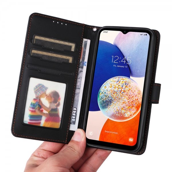 Betopnice Samsung Galaxy A14 Cover med Aftageligt Cover 005 Sort