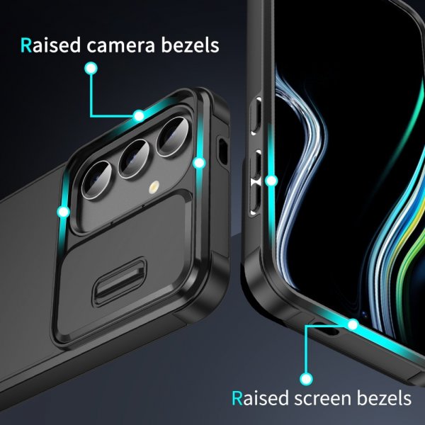 Samsung Galaxy A14 Cover Kameraskjuler Sort