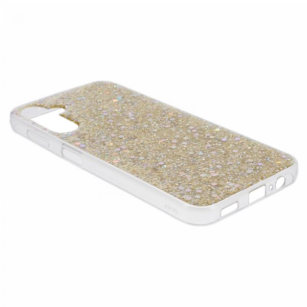 Nordic Covers Samsung Galaxy A14 Cover Sparkle Series Citrine Gold