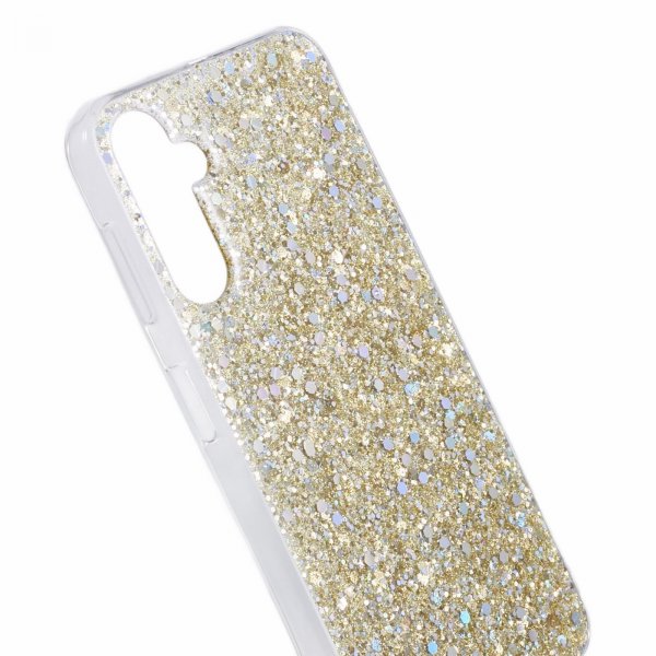 Nordic Covers Samsung Galaxy A14 Cover Sparkle Series Citrine Gold
