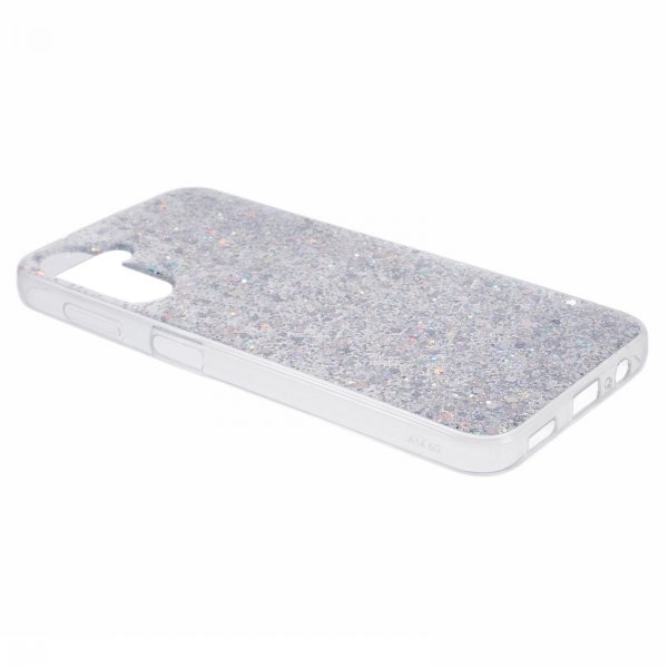 Nordic Covers Samsung Galaxy A14 Cover Sparkle Series Stardust Silver