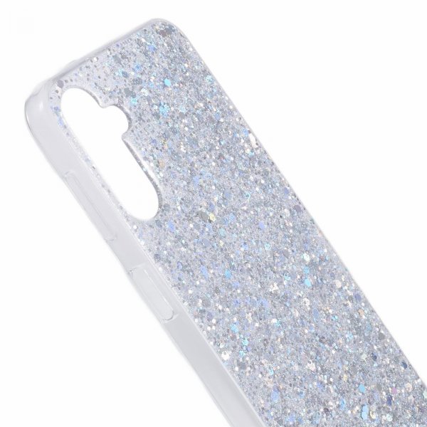 Nordic Covers Samsung Galaxy A14 Cover Sparkle Series Stardust Silver