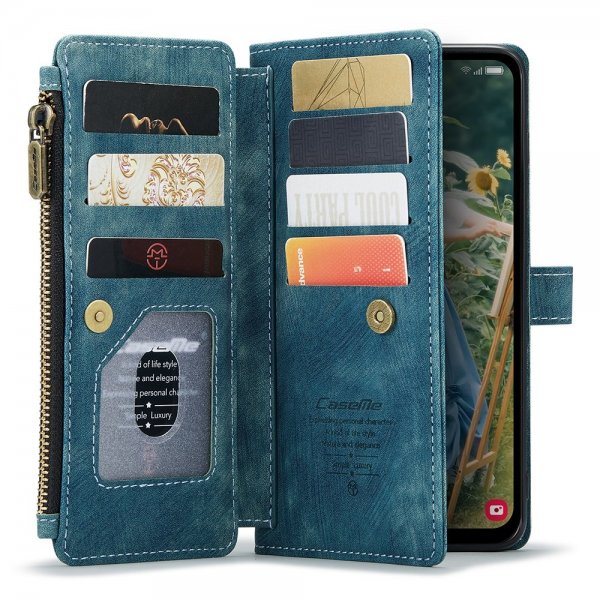 CaseMe Samsung Galaxy A15 Cover C30 Series Blå