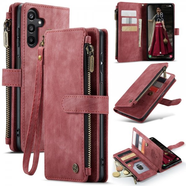 CaseMe Samsung Galaxy A15 Cover C30 Series Rød