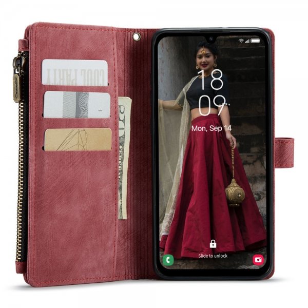 CaseMe Samsung Galaxy A15 Cover C30 Series Rød