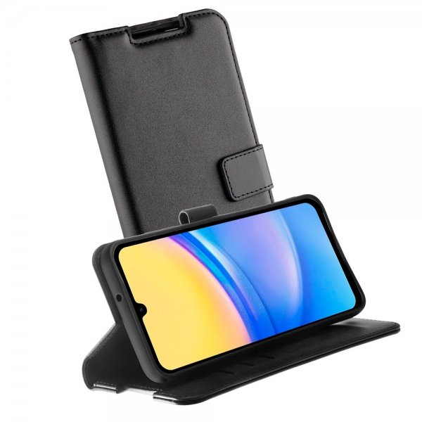 Vivanco Samsung Galaxy A15 Cover Classic Wallet Sort