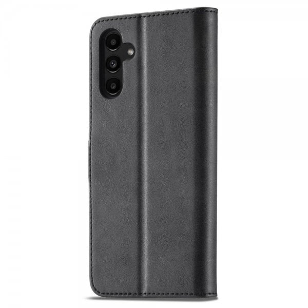 Lc.Imeeke Samsung Galaxy A15 Cover med Kortrum og Standfunktion Sort