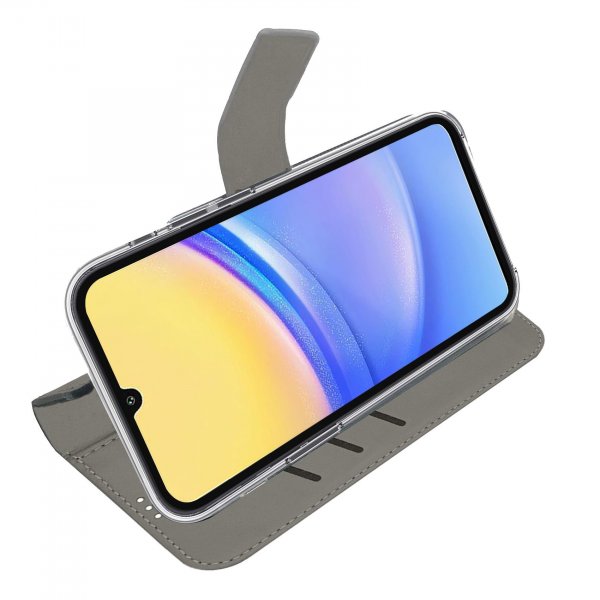Celly Samsung Galaxy A15 Cover Wally Wallet Case Sort