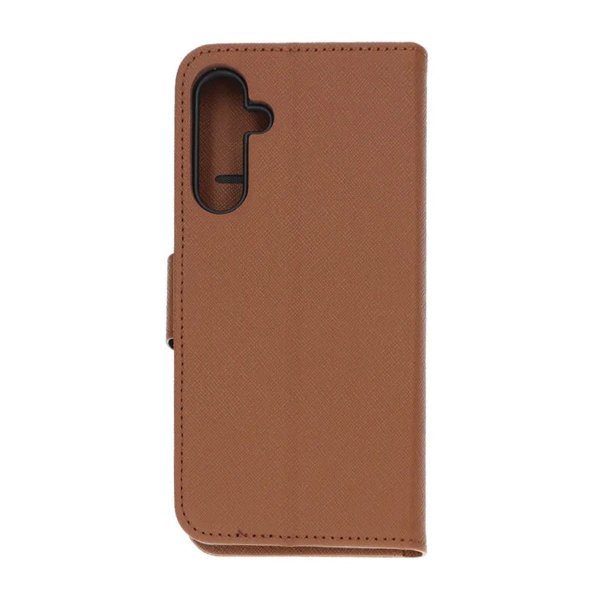 Samsung Galaxy A15 Cover med Stativ Brun