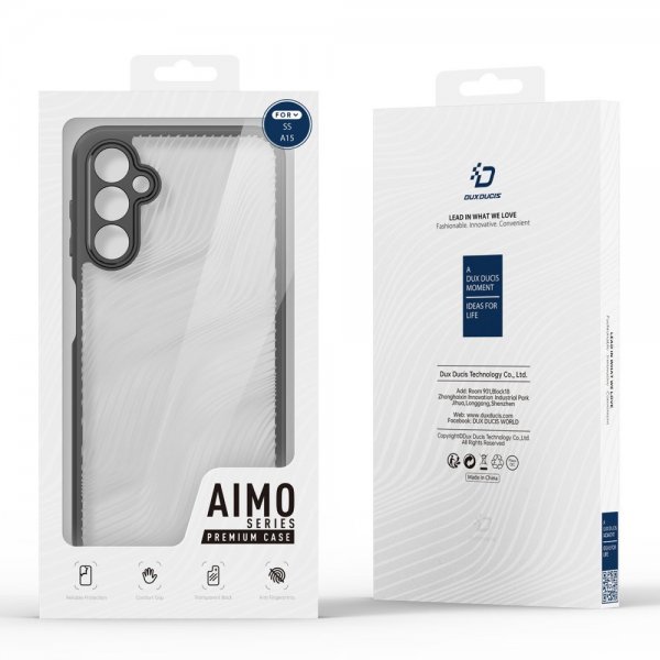 Dux Ducis Samsung Galaxy A15 Cover Aimo Series Sort