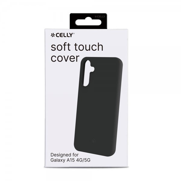 Celly Samsung Galaxy A15 Cover CROMO Sort