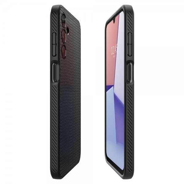 Spigen Samsung Galaxy A15 Cover Liquid Air Mat Sort