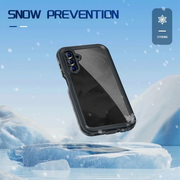 Redpepper Samsung Galaxy A15 Cover Vandtæt IP68 Sort