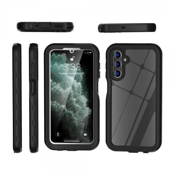 Redpepper Samsung Galaxy A15 Cover Vandtæt IP68 Sort