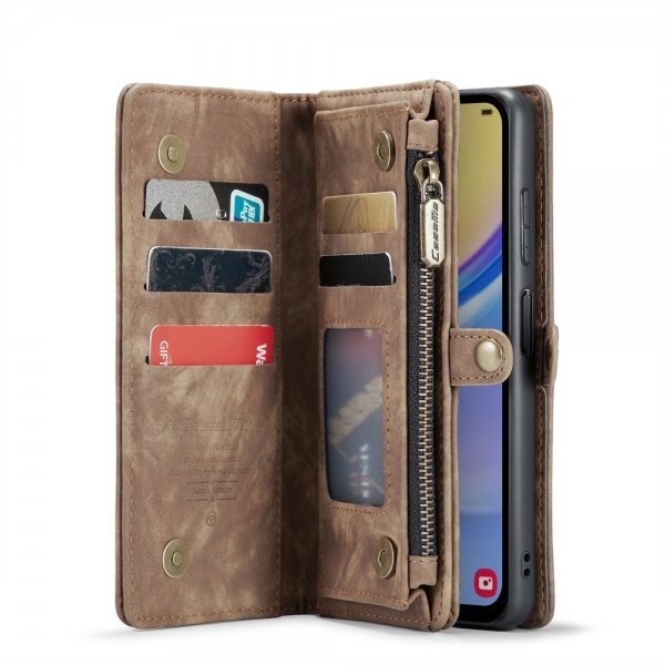 CaseMe Samsung Galaxy A16 Etui 008 Series Aftageligt Cover Brun