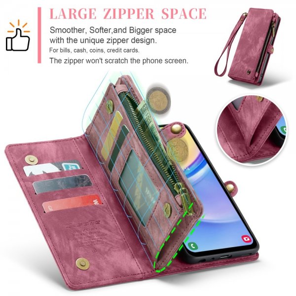 CaseMe Samsung Galaxy A16 Etui 008 Series Aftageligt Cover Rød