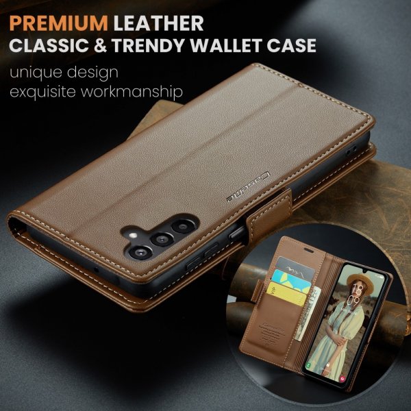 CaseMe Samsung Galaxy A16 Etui 023 Series Brun