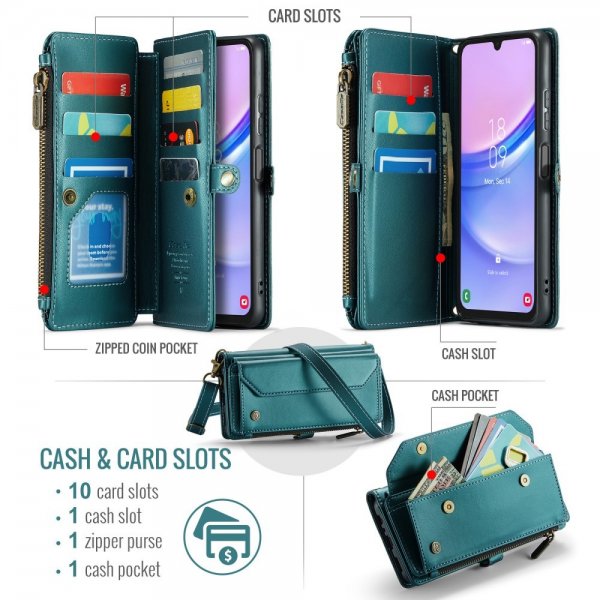 CaseMe Samsung Galaxy A16 Etui C36 Serie Grøn
