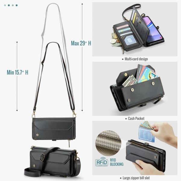 CaseMe Samsung Galaxy A16 Etui C36 Serie Sort