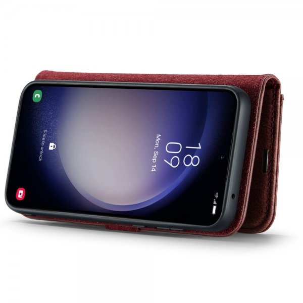 Dg.Ming Samsung Galaxy A16 Etui med Aftageligt Cover Rød
