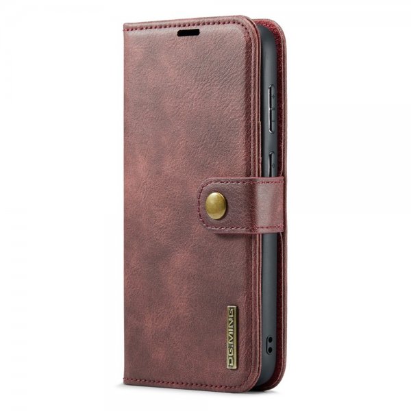 Dg.Ming Samsung Galaxy A16 Etui med Aftageligt Cover Rød