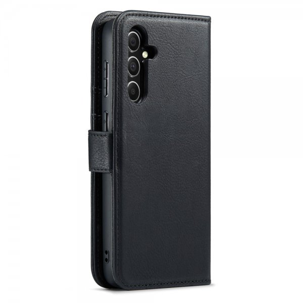 Dg.Ming Samsung Galaxy A16 Etui med Aftageligt Cover Sort