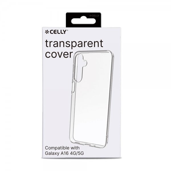 Celly Samsung Galaxy A16 Cover GELSKIN Transparent