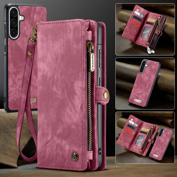 CaseMe Samsung Galaxy A17 Cover 008 Series Aftageligt Cover Rød