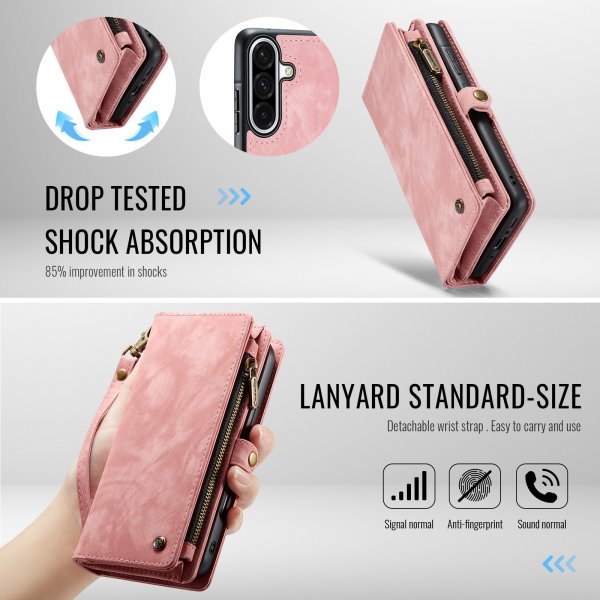 CaseMe Samsung Galaxy A17 Cover 008 Series Aftageligt Cover Rosaguld