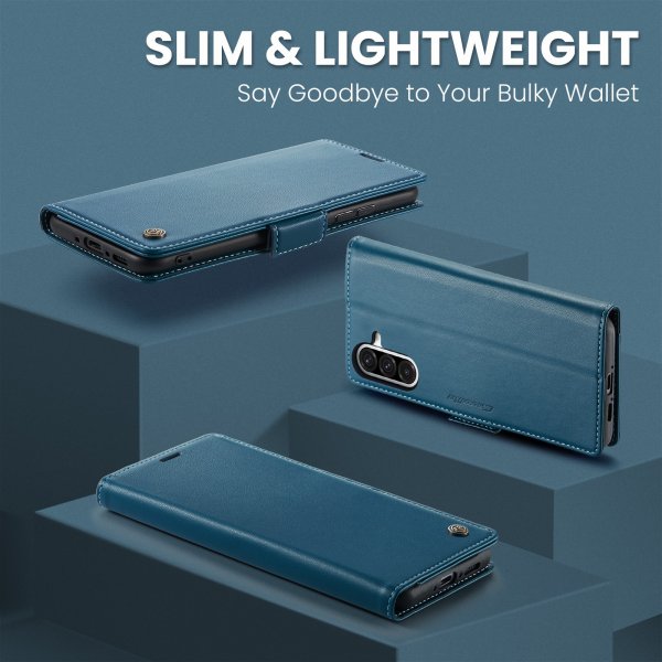 CaseMe Samsung Galaxy A17 Cover 023 Series Blå