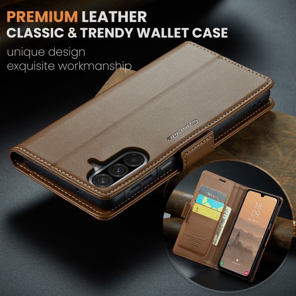 CaseMe Samsung Galaxy A17 Cover 023 Serie Brun