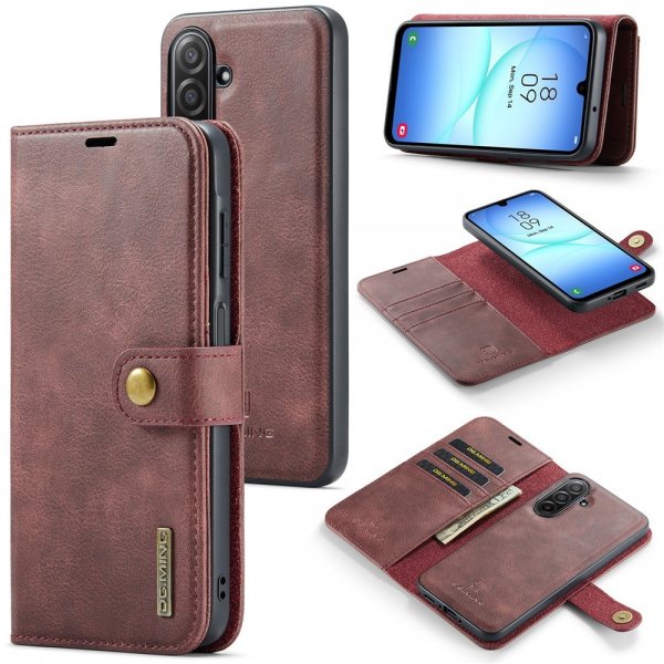 Dg.Ming Samsung Galaxy A17 Cover med Aftageligt Cover Rød