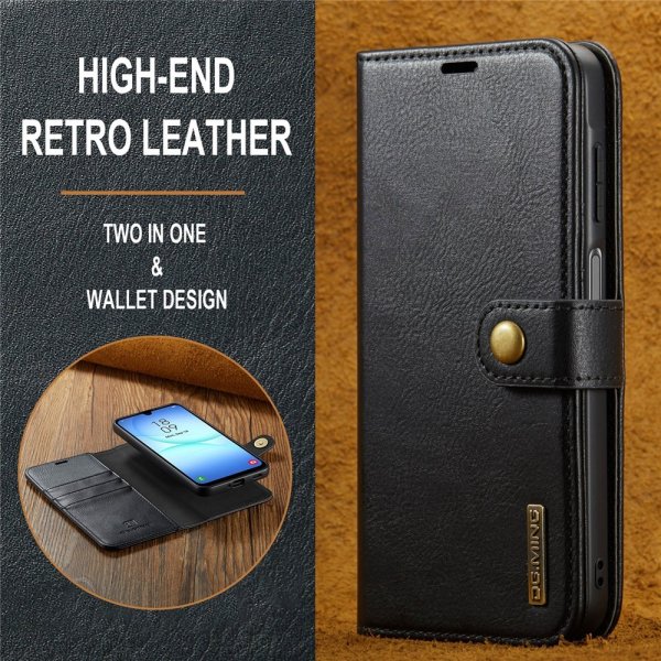 Dg.Ming Samsung Galaxy A17 Cover med Aftageligt Cover Sort