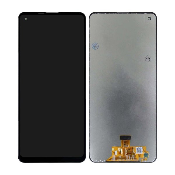 Samsung Galaxy A21s 2020 LCD Skærm med Display - Sort