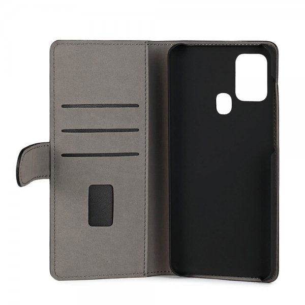 Gear Samsung Galaxy A21s Cover med Kortlomme Sort