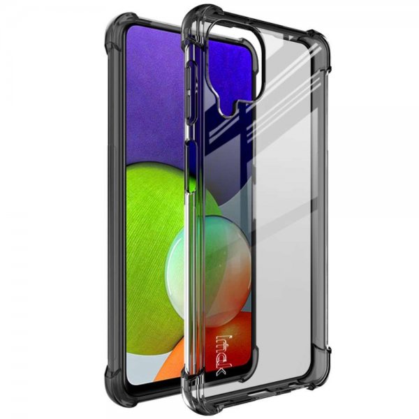 Imak Samsung Galaxy A22 4G Cover Airbag Transparent Sort