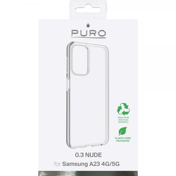 Puro Samsung Galaxy A23 5G Cover Nude Transparent