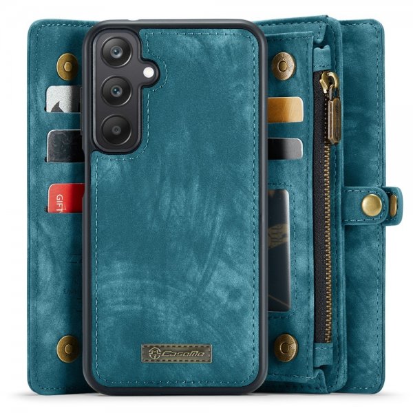 CaseMe Samsung Galaxy A25 Cover 008 Series Aftagelig Skal Blå
