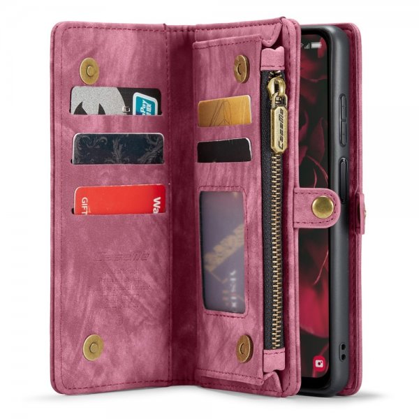 CaseMe Samsung Galaxy A25 Cover 008 Series Aftageligt Cover Rød